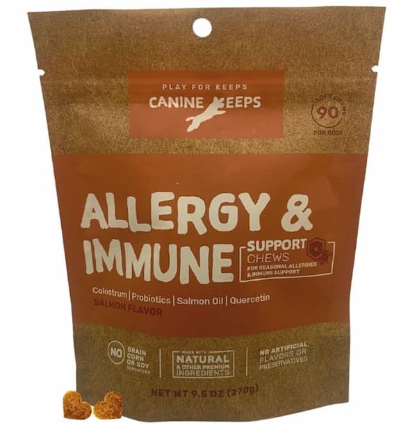 Allergy and Immune Chews for dogs Canine Keeps